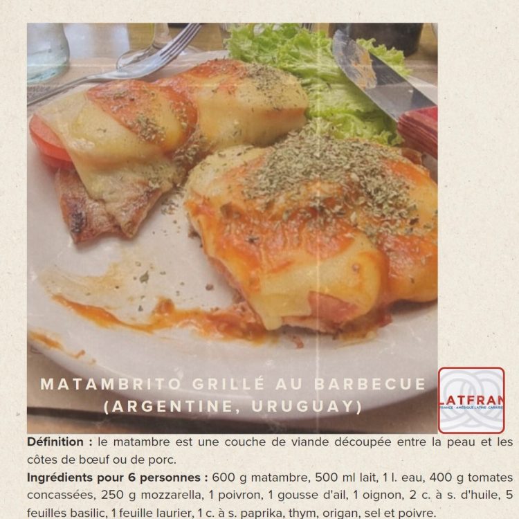 Le matambrito n'est pas seulement un morceau de viande. C'est surtout une expression de la riche tradition culinaire d'Argentine et d'Uruguay.