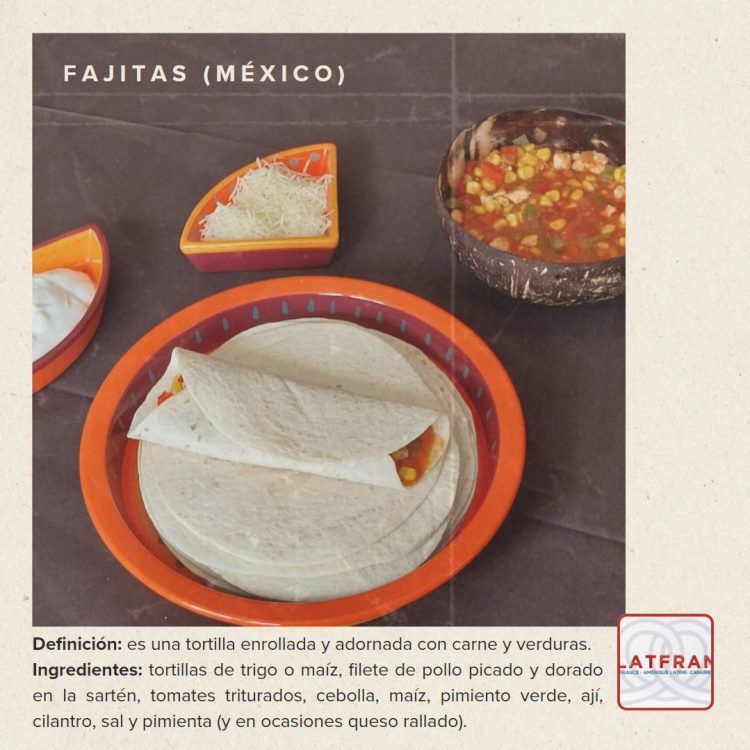 Receta típica y popular de la cocina mexicana, las fajitas suelen ser el centro de las comidas agradables.